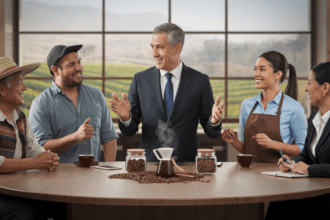 découvrez comment le ministre du commerce engage un dialogue constructif avec les acteurs clés de l'industrie du café, visant à promouvoir la croissance, l'innovation et la durabilité dans ce secteur névralgique.