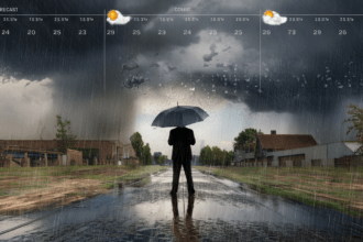 découvrez les prévisions météorologiques pour les jours à venir, avec de fortes pluies attendues dans plusieurs régions. restez informé des alertes météo et préparez-vous à des conditions climatiques erratiques.