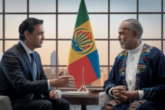 découvrez les moments forts de la rencontre entre ahmed attaf et le premier ministre éthiopien, un échange crucial pour renforcer les relations bilatérales et discuter des enjeux clés de la région.