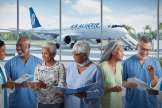 profitez d'une réduction exceptionnelle de 30% sur vos vols avec air algérie si vous voyagez à l'étranger pour des soins médicaux. ne laissez pas le coût des billets entraver votre accès aux traitements nécessaires. réservez dès maintenant et bénéficiez de cette offre exclusive!