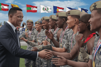 le président tebboune félicite chaleureusement l'équipe nationale militaire d'athlétisme pour ses performances remarquables et son engagement exemplaire dans le sport. découvrez les détails de cette hommage et l'importance du soutien aux athlètes.
