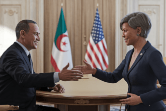 découvrez les temps forts de la rencontre diplomatique entre ahmed attaf, le ministre algérien des affaires étrangères, et l'ambassadrice des états-unis en algérie. cet échange crucial met en lumière les relations bilatérales et les enjeux géopolitiques actuels.