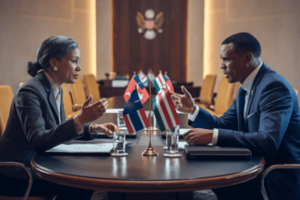 découvrez les échanges fructueux entre la secrétaire d'état aux affaires africaines et le vice-ministre libérien des affaires étrangères, visant à renforcer les relations diplomatiques et à promouvoir la coopération entre la france et le libéria.