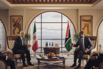 assistez à la rencontre diplomatique à oran entre le ministre des affaires étrangères, ahmed attaf, et son homologue namibien. cet événement marque une étape importante dans le renforcement des relations bilatérales et la coopération internationale.