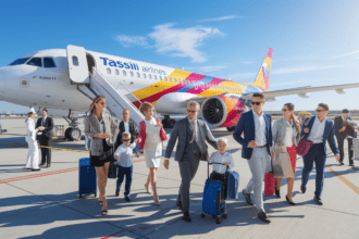 découvrez la toute nouvelle route aérienne nationale inaugurée par tassili airlines, renforçant ainsi la connectivité et le transport en algérie. profitez d'une expérience de voyage améliorée avec des services de qualité et des destinations accessibles.