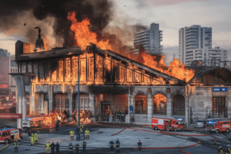 découvrez les détails autour de l'incendie qui a éclaté à la gare de caroubier à alger, les mesures de sécurité prises et les impacts sur la circulation.