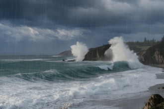restez informés des conditions météorologiques avec nos prévisions sur les précipitations attendues dans plusieurs wilayas et les vagues imposantes prévues sur nos côtes. protégez-vous et préparez-vous pour ces événements climatiques.