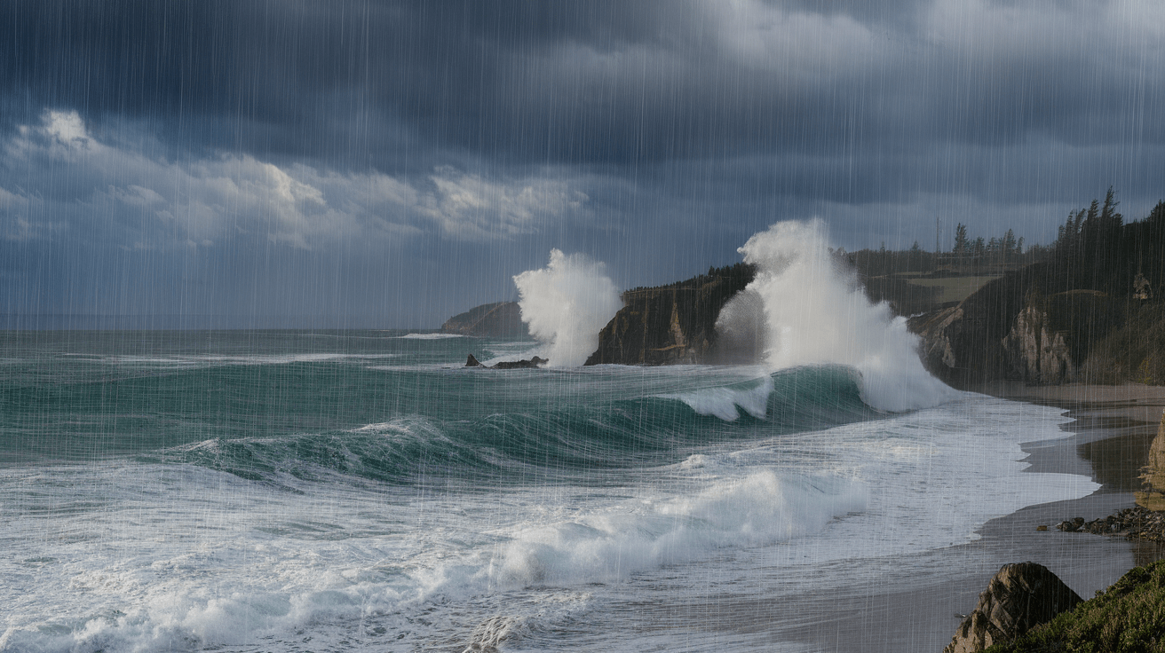 restez informés des conditions météorologiques avec nos prévisions sur les précipitations attendues dans plusieurs wilayas et les vagues imposantes prévues sur nos côtes. protégez-vous et préparez-vous pour ces événements climatiques.