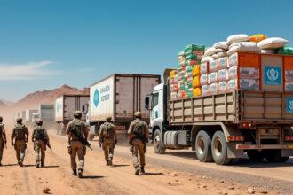 découvrez comment les autorités d'in guezzam ont réussi à intercepter une cargaison significative de denrées alimentaires destinée à la contrebande, mettant en lumière les efforts déployés pour lutter contre le trafic illégal et protéger les ressources locales.