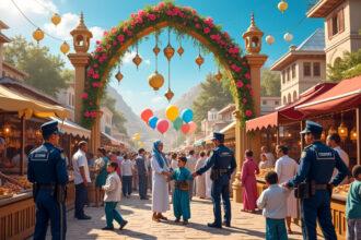 découvrez comment la gendarmerie nationale met en place un dispositif de sécurité renforcé pour assurer un aïd el-fitr serein et sécurisé, garantissant la protection des festivités et des citoyens.
