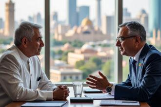 découvrez les échanges captivants entre ahmed attaf et son homologue mauritanien au caire, abordant des enjeux diplomatiques et économiques cruciaux pour renforcer la coopération entre l'égypte et la mauritanie.