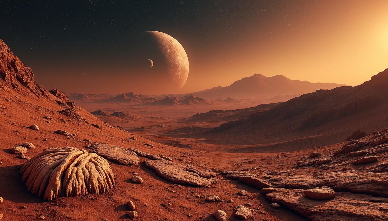 découvrez comment des fossiles découverts en algérie pourraient offrir des indices précieux sur la vie ancienne sur mars, élargissant notre compréhension de l'évolution de la vie dans l'univers.