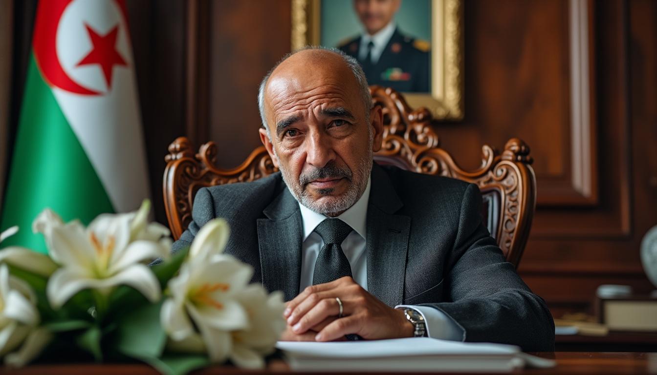 découvrez les mots touchants du président tebboune en hommage à djamel menad, une figure emblématique du football algérien. un témoignage de respect et de sympathie dans les moments difficiles.