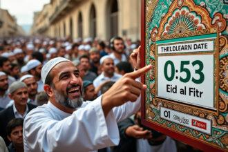 découvrez la date officielle de l'aïd el-fitr en algérie, une célébration marquant la fin du ramadan. restez informé des traditions et des festivités qui entourent cette fête importante pour la communauté musulmane.