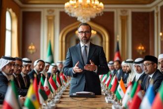 sofiane chaib prend part à une session exceptionnelle du conseil des ministres des affaires étrangères de l'oci à djeddah, marquant une étape clé dans les discussions diplomatiques régionales.