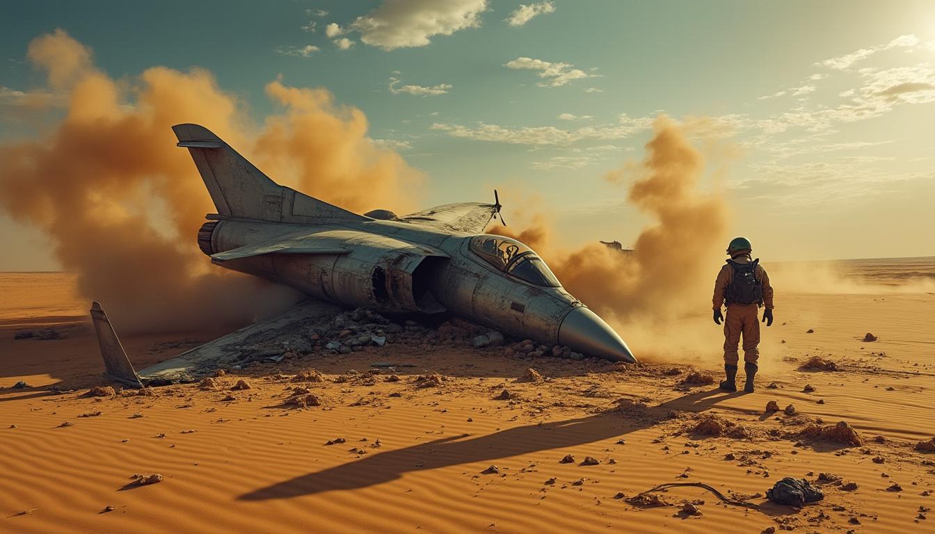 découvrez le récit poignant d'un accident d'avion de chasse survenu dans la wilaya d'adrar, où le pilote, en mission, a perdu la vie de manière héroïque. rendre hommage à son courage et à son dévouement envers son pays.
