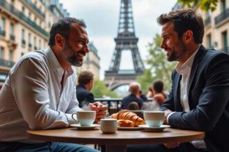 dans cet échange captivant, ahmed attaf partage ses idées et perspectives avec son collègue français, explorant des sujets variés qui enrichissent leur collaboration. une discussion enrichissante qui met en lumière les échanges culturels et professionnels entre deux pays.