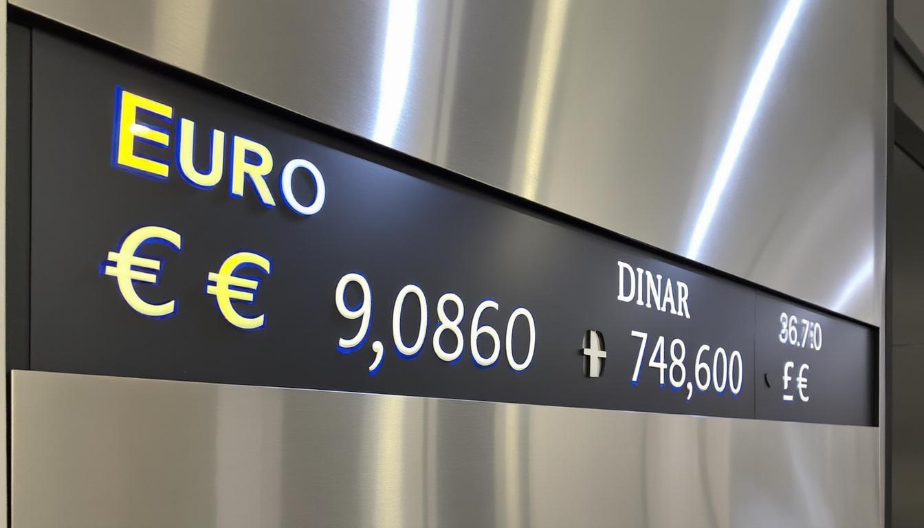 découvrez l'analyse détaillée du taux de change de l'euro face au dinar algérien en cette fin de semaine. obtenez des insights sur les tendances du marché, les facteurs influençant la variation des taux et les implications pour les échanges financiers.