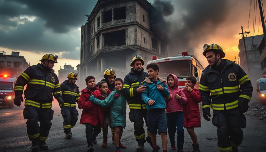 découvrez comment cinq familles ont été secourues à alger suite à un incendie dévastateur. cet article retrace les événements, les actions des secours et les réactions des habitants face à cette tragédie.