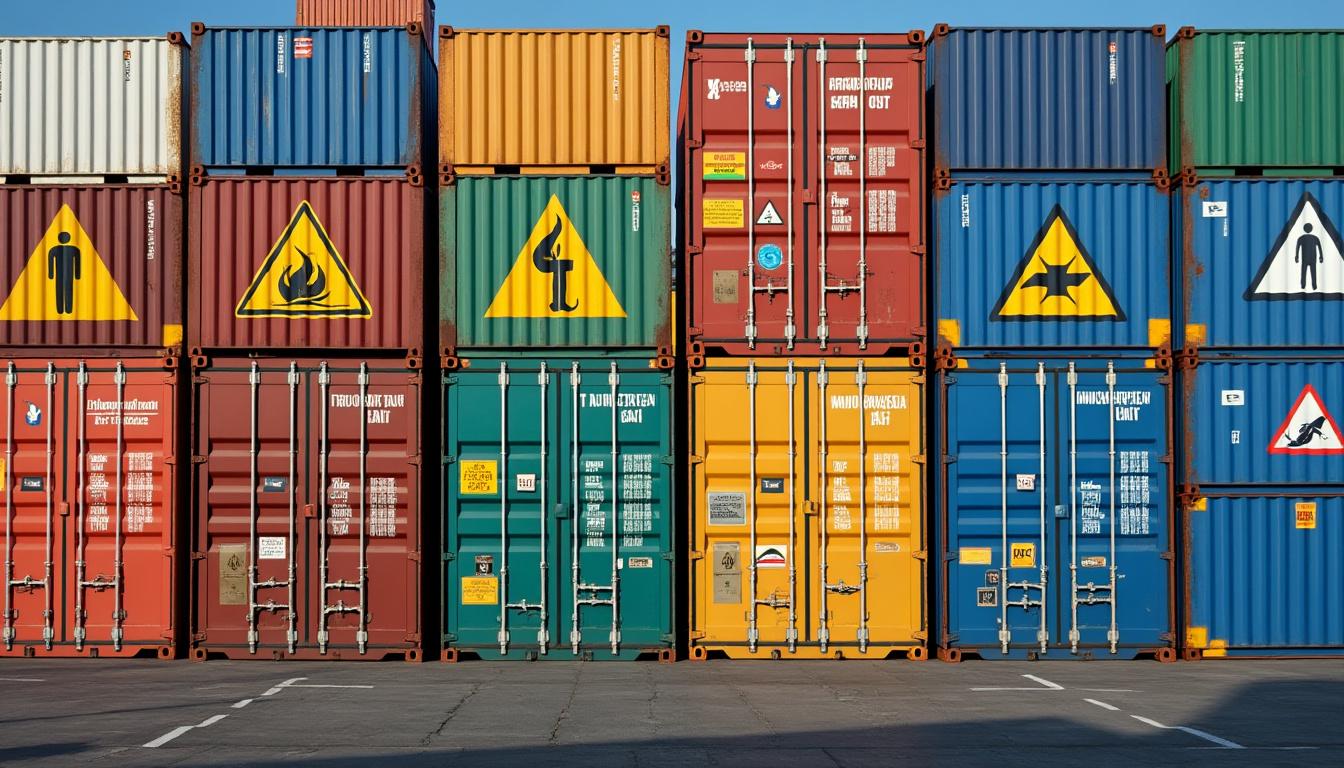 découvrez comment des conteneurs au port d'oran ont dévoilé la présence inquiétante de marchandises dangereuses, soulevant des préoccupations majeures pour la sécurité maritime et environnementale.