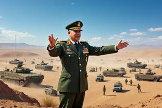 découvrez comment le général d’armée saïd chanegriha supervise un exercice militaire stratégique à in amenas, illustrant la puissance et la préparation des forces armées dans un contexte de sécurité régionale croissante.