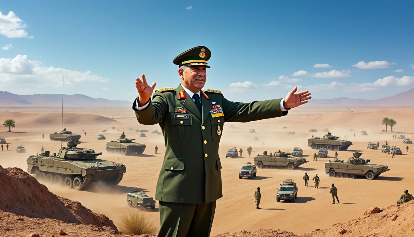 découvrez comment le général d’armée saïd chanegriha supervise un exercice militaire stratégique à in amenas, illustrant la puissance et la préparation des forces armées dans un contexte de sécurité régionale croissante.