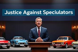 découvrez l'engagement ferme du ministre de la justice à lutter contre la spéculation sur les véhicules fiat. une initiative visant à protéger les consommateurs et à instaurer une transparence sur le marché automobile.