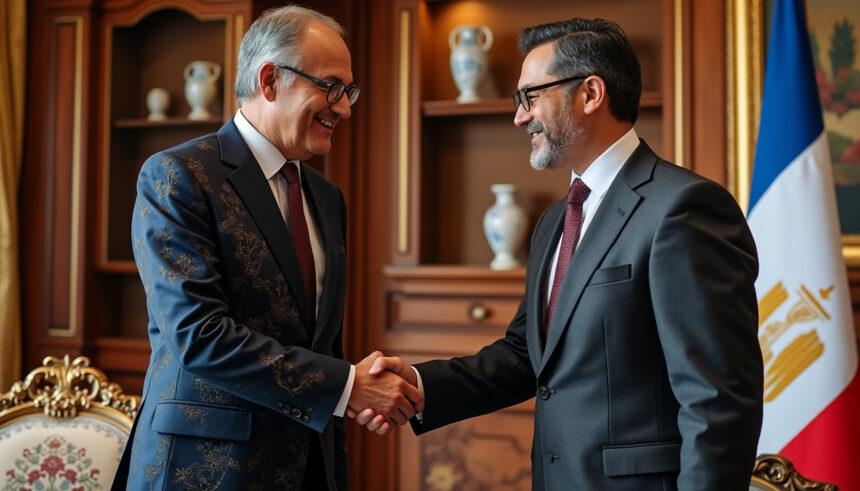 découvrez comment le président de la république a accueilli le ministre égyptien des affaires étrangères lors d'une rencontre clé, visant à renforcer les relations diplomatiques et économiques entre les deux nations.