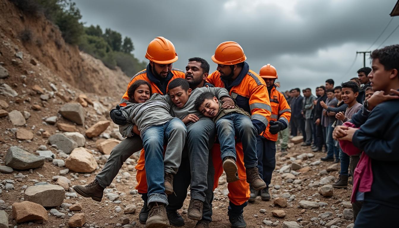 découvrez les détails tragiques d'un glissement de terrain survenu à oran, qui a causé la perte de quatre vies. une enquête est en cours pour comprendre les circonstances de ce drame. restez informés sur les conséquences de cette catastrophe naturelle.