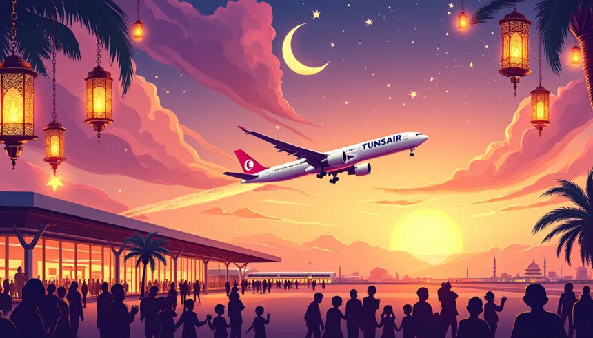 découvrez les nouvelles offres exceptionnelles de tunisair pour le ramadan 2025 ! profitez de promotions avantageuses sur nos vols internationaux et voyagez vers vos destinations préférées à des prix imbattables. réservez dès maintenant et préparez-vous à vivre une expérience inoubliable.
