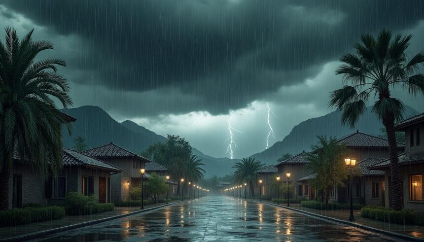 ce week-end, des orages et des pluies intenses sont prévus dans plusieurs wilayas. restez informés des conditions météo pour mieux vous préparer à ces intempéries.