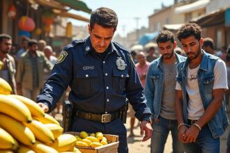 découvrez comment la police de tlemcen a saisi 400 kilogrammes de bananes lors d'une opération qui a conduit à l'interpellation de deux individus. une affaire révélatrice des enjeux liés à la sécurité alimentaire et au commerce illégal dans la région.