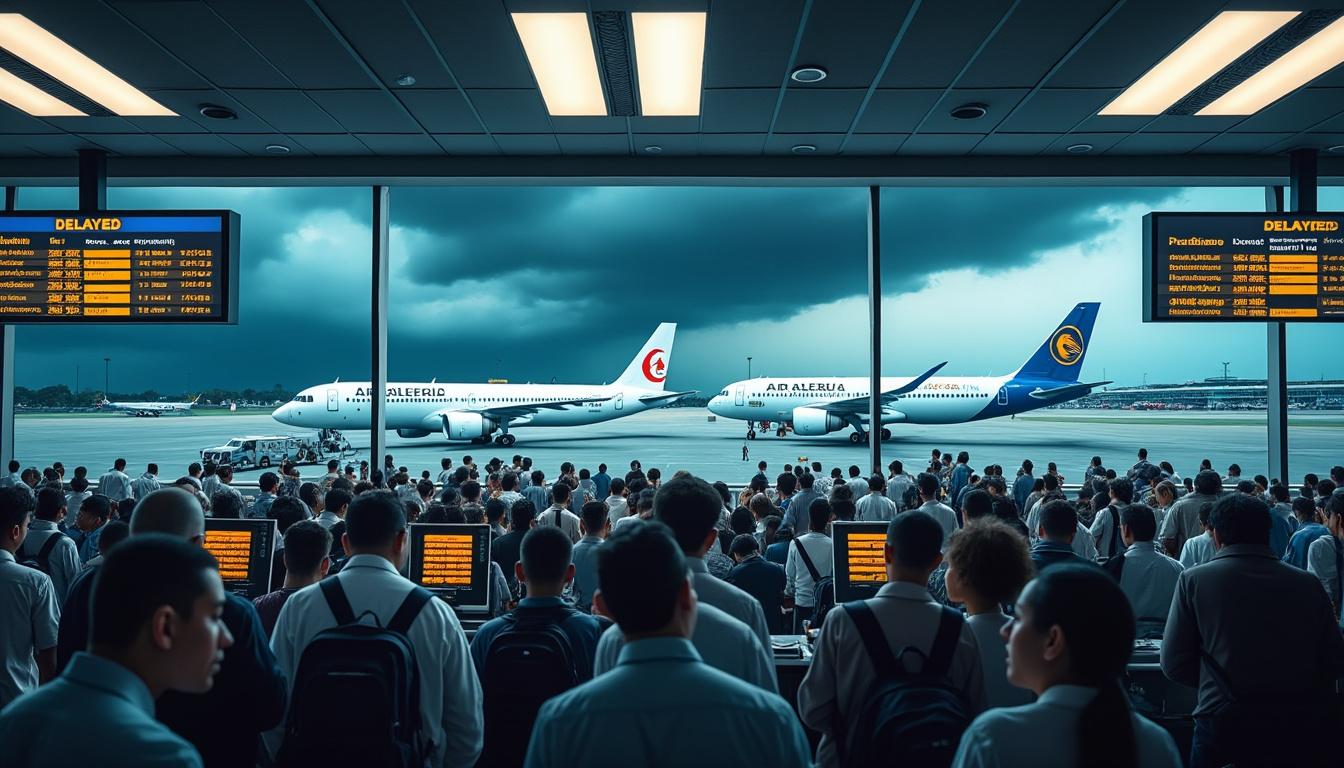 découvrez les impacts de la grève des contrôleurs aériens sur les vols d'air algérie à destination de la france. informez-vous sur les perturbations de trafic, les conseils pour les passagers et les mises à jour sur la situation.