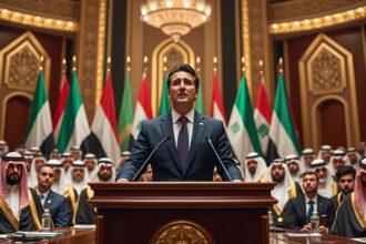 lors du sommet arabe, le président appelle à une réforme essentielle de la ligue arabe tout en soulignant l'importance d'un soutien accru pour la palestine, soulignant l'urgence des enjeux politiques et humanitaires dans la région.