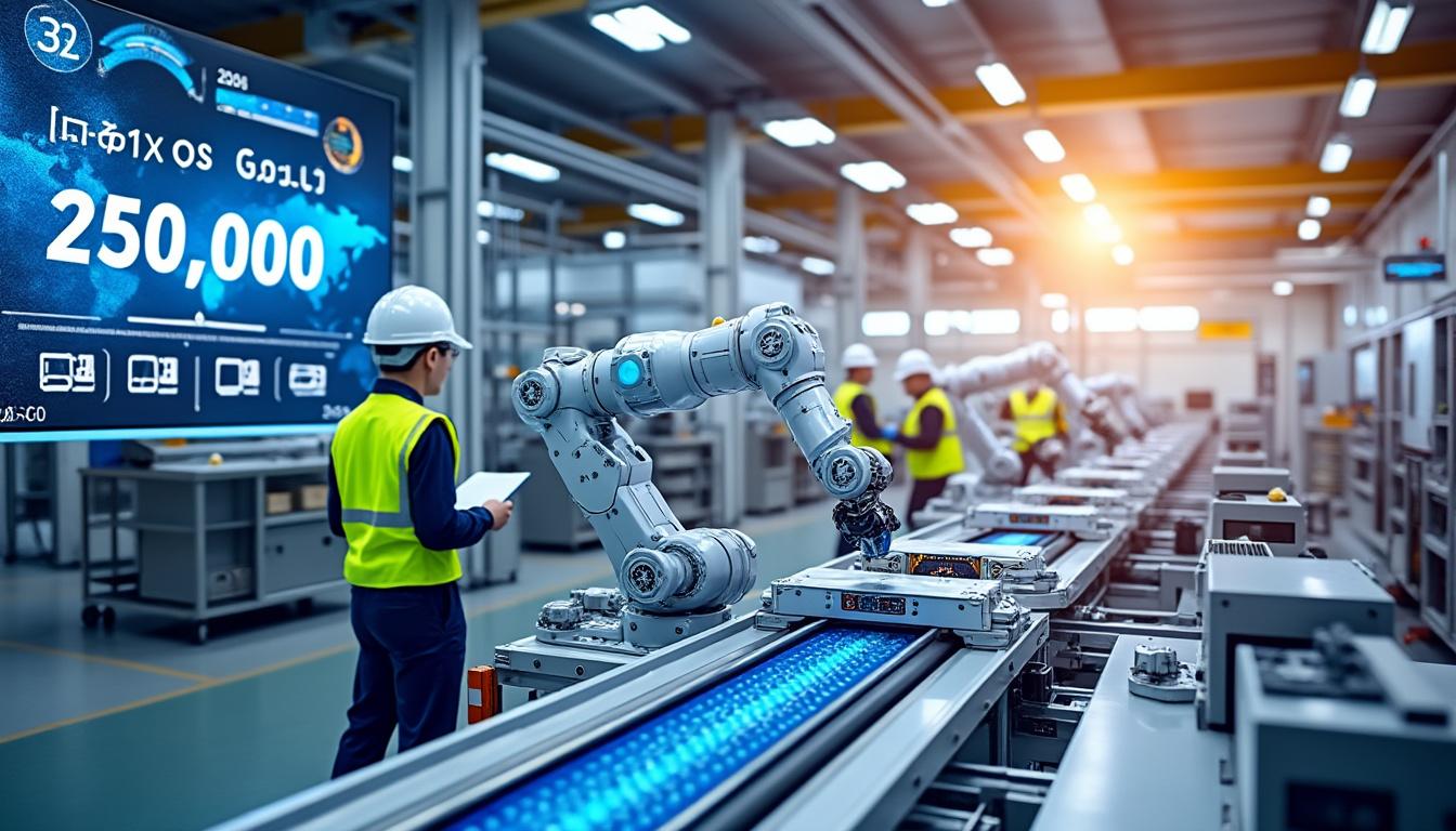 découvrez les détails du lancement de la production de 250 000 unités, prévu pour le premier semestre de 2025. restez informé sur les avancées et les enjeux de ce projet prometteur.