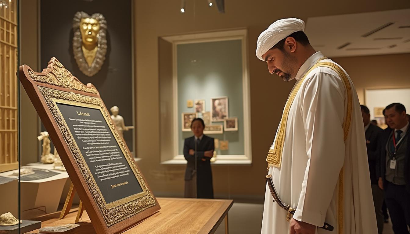 découvrez comment le sultan d'oman rend hommage aux martyrs de la guerre de libération nationale tout en explorant le musée national du moudjahid, un lieu emblématique qui préserve la mémoire et l'histoire de cette période cruciale.