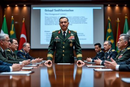 découvrez comment le général saïd chanegriha prend les rênes de la 18ème session du conseil d'orientation de l'ecole supérieure de guerre, marquant une étape importante dans le développement des stratégies militaires et de la formation des futurs responsables de la défense nationale.