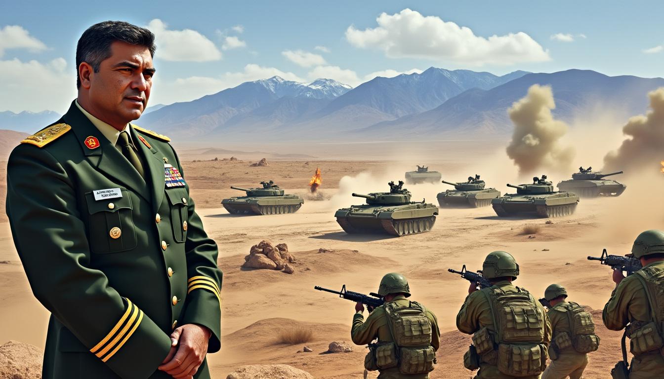 découvrez comment le général d’armée saïd chanegriha supervise un exercice militaire impressionnant, mettant en œuvre des munitions réelles, dans un contexte de formation stratégique pour renforcer les capacités des forces armées.