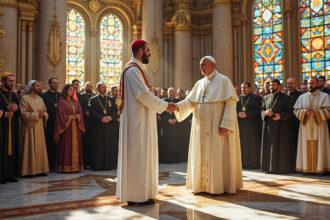 découvrez les détails de la visite du ministre des affaires religieuses d'algérie à l'investiture du pape léon xiv, un événement marquant pour le dialogue interreligieux et les relations entre l'algérie et le vatican.