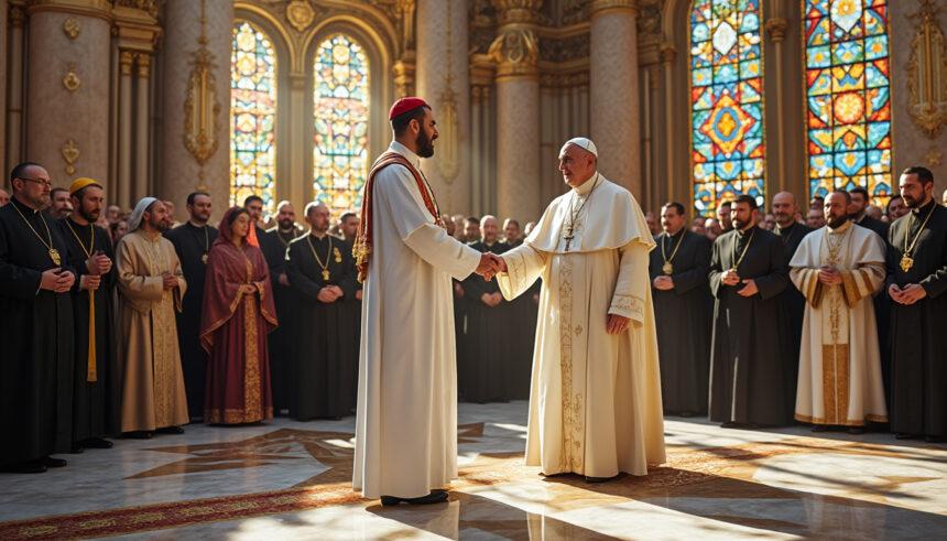découvrez les détails de la visite du ministre des affaires religieuses d'algérie à l'investiture du pape léon xiv, un événement marquant pour le dialogue interreligieux et les relations entre l'algérie et le vatican.