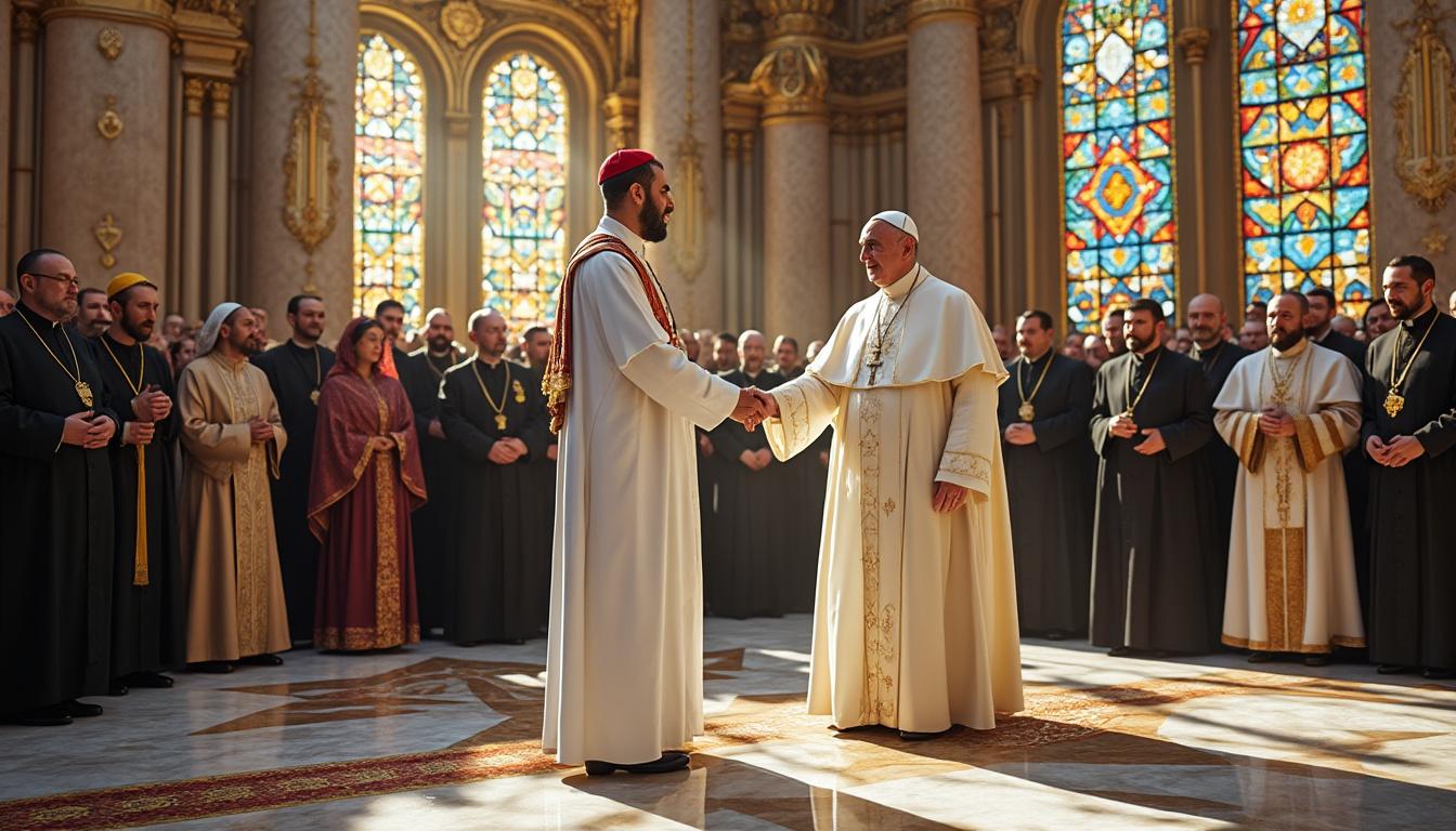 découvrez les détails de la visite du ministre des affaires religieuses d'algérie à l'investiture du pape léon xiv, un événement marquant pour le dialogue interreligieux et les relations entre l'algérie et le vatican.