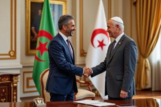 le président tebboune reçoit l'ambassadeur du vatican dans un cadre officiel, marquant un moment clé dans les relations diplomatiques entre l'algérie et le saint-siège. découvrez les enjeux de cette rencontre et son impact sur la coopération bilatérale.