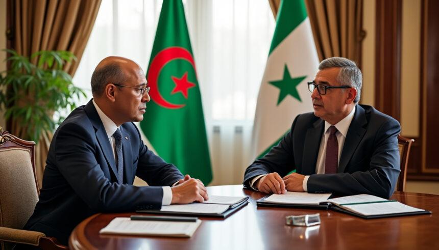 dans cet échange diplomatique, le président tebboune aborde des sujets clés avec son homologue de mauritanie, renforçant ainsi les liens bilatéraux et explorant des opportunités de coopération entre les deux pays.
