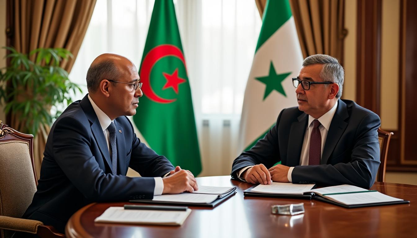 dans cet échange diplomatique, le président tebboune aborde des sujets clés avec son homologue de mauritanie, renforçant ainsi les liens bilatéraux et explorant des opportunités de coopération entre les deux pays.