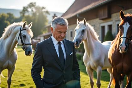 le président de la république visite le prestigieux haras de lipica en slovénie, célèbre pour son histoire et ses chevaux lipizzans. découvrez les moments forts de cette visite emblématique et l'importance culturelle de ce site exceptionnel.