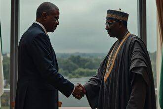 le président de la république adresse ses plus sincères condoléances à son homologue nigérian suite aux graves inondations ayant causé de lourds dégâts. un message de solidarité et de soutien face à cette tragédie humanitaire.
