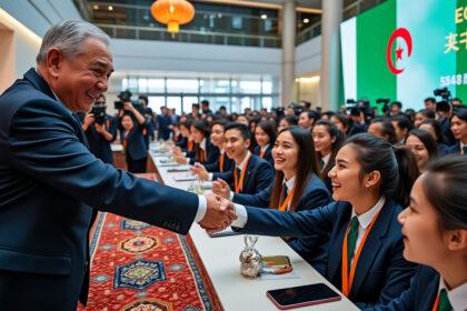 dans un discours inspirant, le président de la république rend hommage aux étudiants algériens qui se sont distingués lors du prestigieux concours huawei des technologies de l'information et de la communication en chine, soulignant leur talent et leur engagement envers l'avenir numérique du pays.