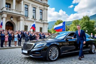 le président de la république effectue une visite d'état en slovénie, renforçant ainsi les liens diplomatiques et économiques entre les deux pays. cette rencontre prévoit des discussions sur des enjeux clés et la coopération bilatérale.
