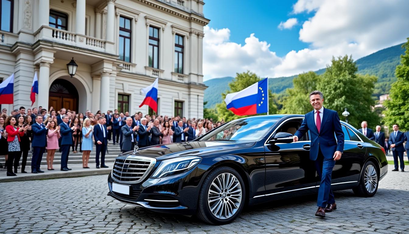 le président de la république effectue une visite d'état en slovénie, renforçant ainsi les liens diplomatiques et économiques entre les deux pays. cette rencontre prévoit des discussions sur des enjeux clés et la coopération bilatérale.