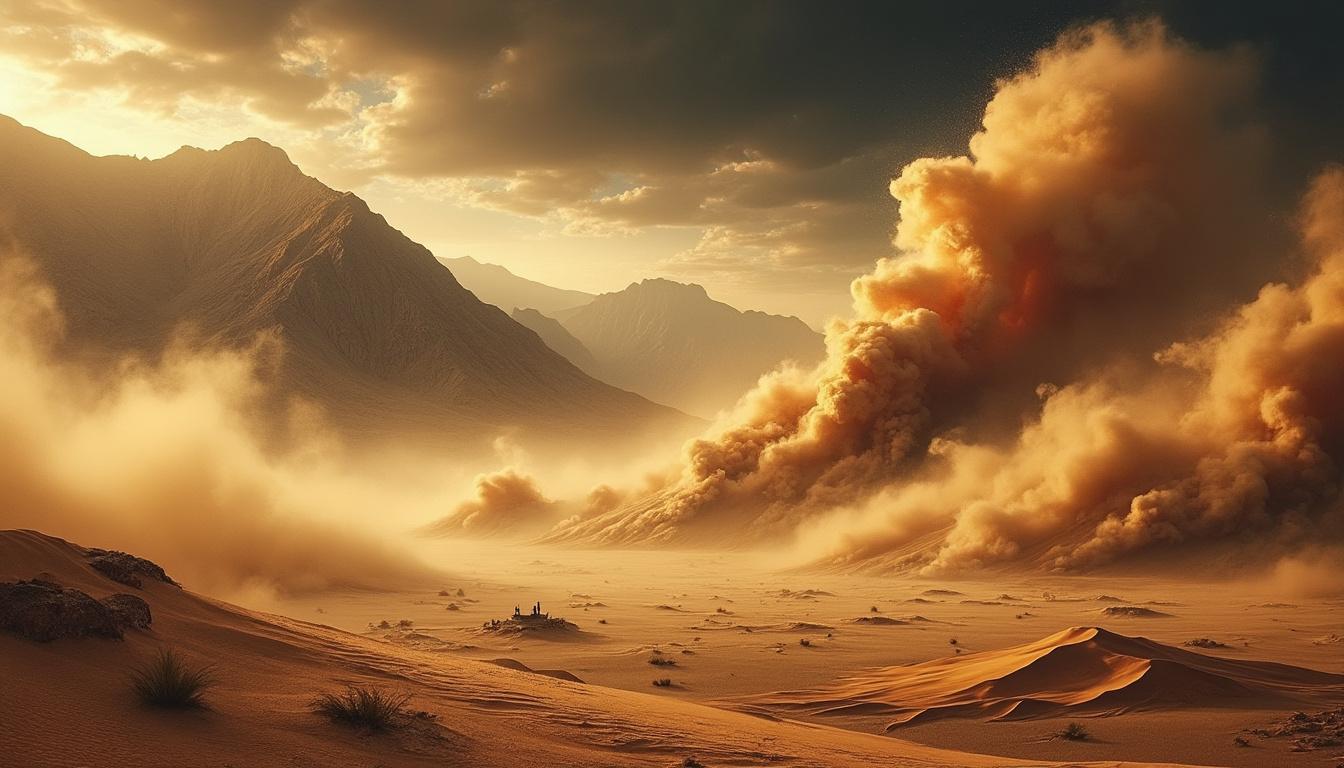 restez informés des conditions climatiques avec notre alerte sur les tempêtes de sable affectant trois wilayas. découvrez les prévisions et les conseils pour rester en sécurité face à ce phénomène météorologique.